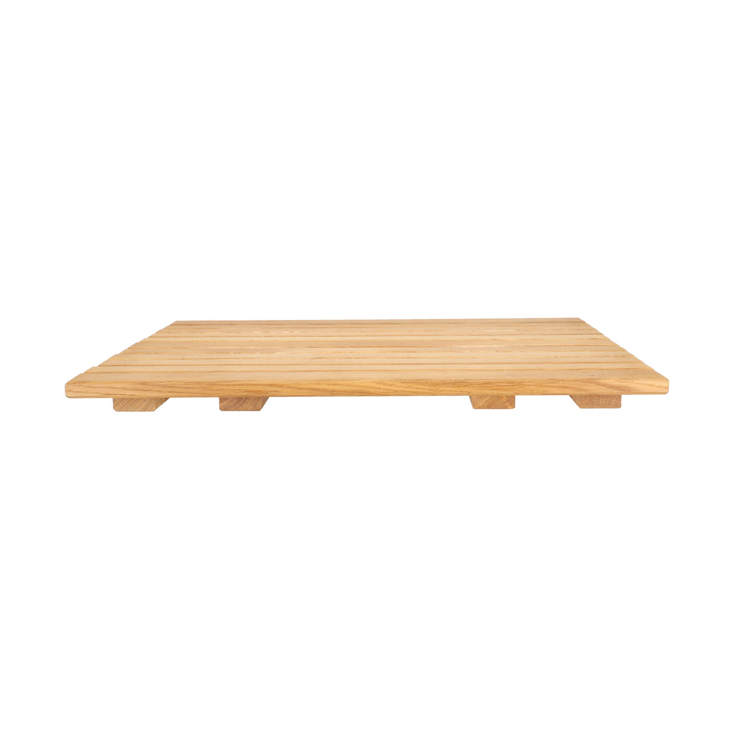 KCS OAK 70x70 Brown classic Solid Wood Outdoor Tabletop